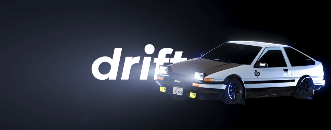 car, drift, text, kinetic, text