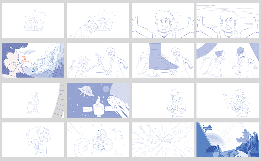 alfy storyboard