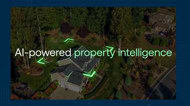 AI-powered property intelligence motion graphics video for tech brand